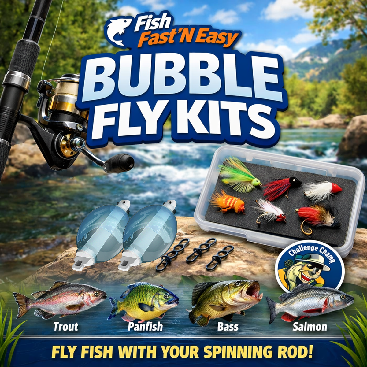 Bubble Fly Kits