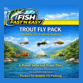 Fish Fast 'N Easy Trout Fly Pack – 6 Hand-Selected Trout Flies